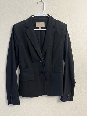 Banana Republic Black Women's Tailored Two-Button Blazer